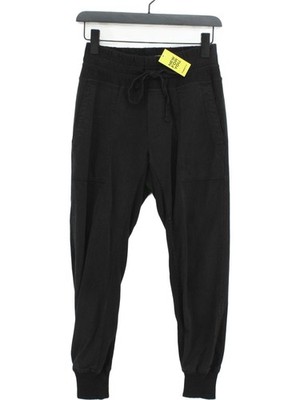 James Perse Herren Sporthose M schwarz Baumwolle