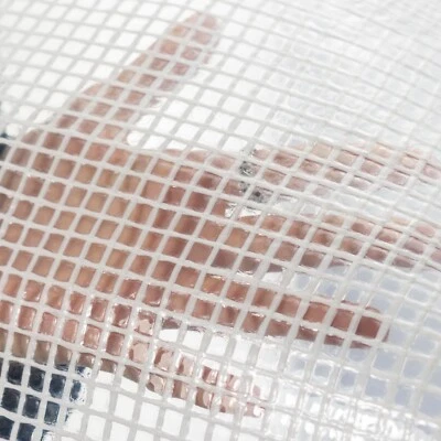 COST WISE 5m x 8m clear reinforced tarp waterproof cover -up ground sheet