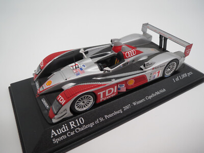 Minichamps 400071691 ALMS Audi R10 LM Winners ''2007'' (Capello/McNish) 1:43 OVP!