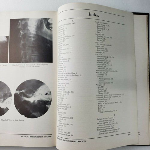 Medical Radiographic Technic Book Second 2nd Edition 1959 Hardcover Vintage - Picture 8 of 8