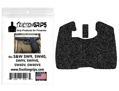 Instant Stipple granulated rubber grip tape for S&W SW9, SW40, SW9VE, SW9V SW40V