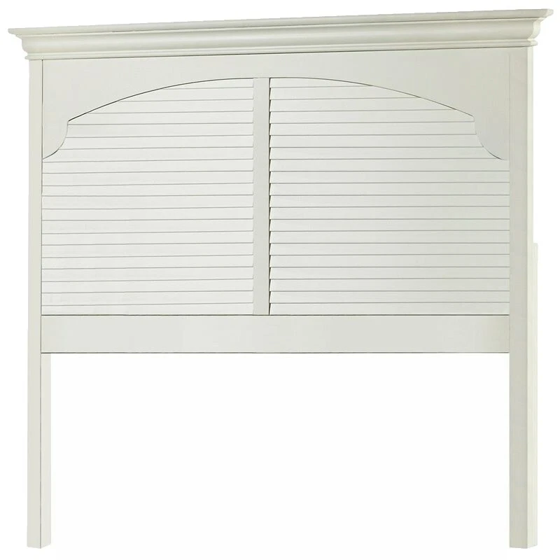 Cabeceros de cama blanca reina de madera y los estribos