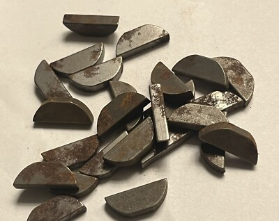 Medalist Woodruff Keys #5-405  2F182 1/8'' x  5/8'' Flat Bottom Qty-25 NEW