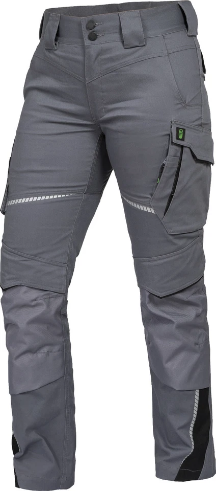 Leibwächter Damen Arbeitshose Bundhose Stretch flexibel mit Spandex Flex-Line - Bild 2 von 4