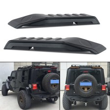 2Pcs Roof Boot Spoiler Wing Flap With LED Lights For 2007-2018 Wrangler JK JL