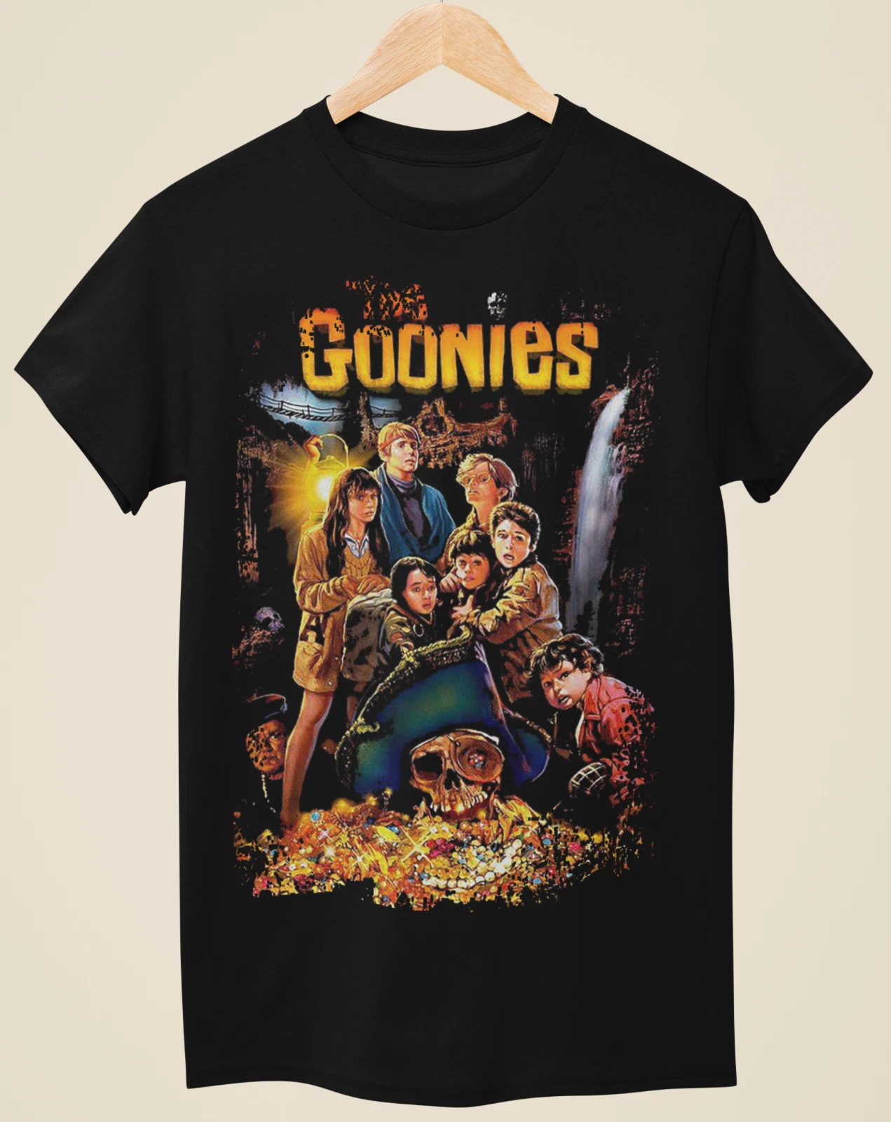The Goonies - Movie Poster Inspired Unisex Black T-Shirt
Opens in a new window or tab