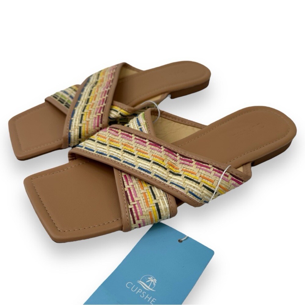 APL Sandali con cinturino in tessuto con gemme nascoste Cupshe 8