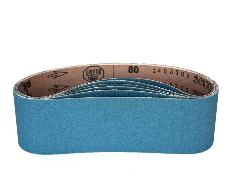 Sanding Belts 3 X 18 German Zirconia Cloth Sander Belts, 8 Pack (24 Grit) - Изображение 4 из 4