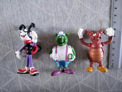 Vintage PVC Figur Cartoon FERDY die Ameise - 1986 - SCHLEICH - 3er Serie