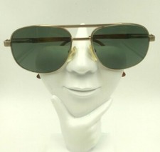 Vintage Kirkland Signature Montgomery Gold Metal Pilot Sunglasses FRAMES ONLY