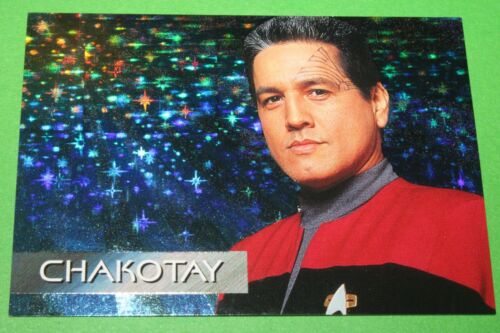 1995 STAR TREK VOYAGER SEASON 1 SERIES 1 SPECTRA FOIL CREW INSERT CARD SET S1-S9 - Picture 3 of 16