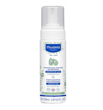 Mustela Cradle Cap Foam Shampoo for Newborn - Baby Shampoo with Natural Avocado