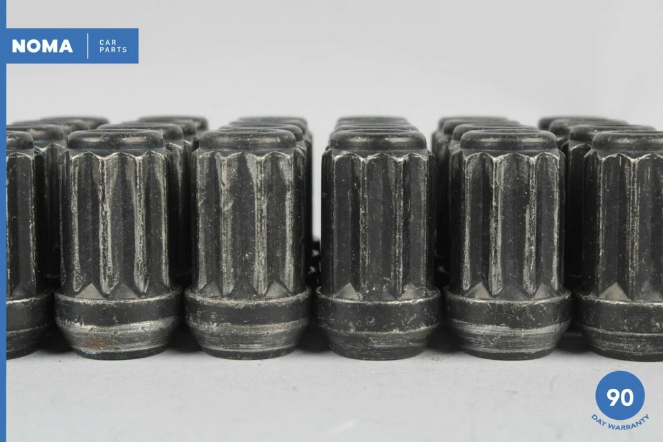 03-08 Jaguar S-Type X204 Juego de 24 pernos de llanta/tuercas OEM Foto 2 de 4