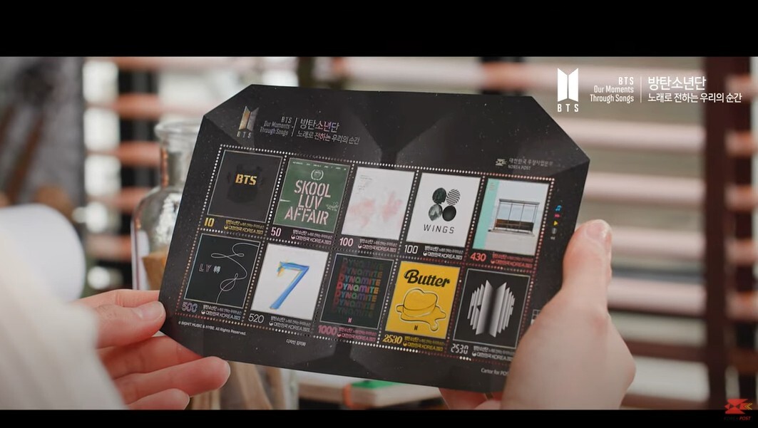 BTS Official 10th Anniversary Commemorative Packet (Stamps+