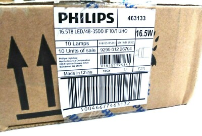 Phillips 463133 16.5T8/LED/48-3500 If 10/1 UHO Philips 16.5W Factory Box Of 10