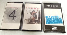 Foreigner 3 Cassette Lot: Foreigner 4, Head Games, Double Vision