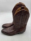 Boulet Mens Brown Leather Pull On Knee High Cowboy Western Boots Size US 12 — photo 3