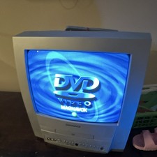 Magnavox MWC13D5 CRT TV w/ Built-In DVD