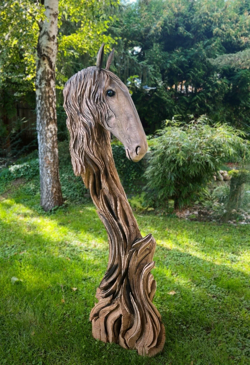 Markenlose Gartenfiguren & Verzierungen fr den Auenbereich mit Pferde-Motiv  online kaufen | eBay.de