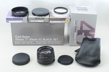 [Set nero quasi inutilizzato] obiettivo CONTAX Carl Zeiss G Planar 45 mm f/2 T* 7114#J0317