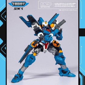 Academy AC15825 TOBOT Y Transforming Robot Plastic Model Kit-Glue-Free
