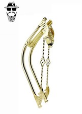 Original Lowrider 26" Gold Deluxe Drop-Down Springer Fork w/ Cage/Wing Bars