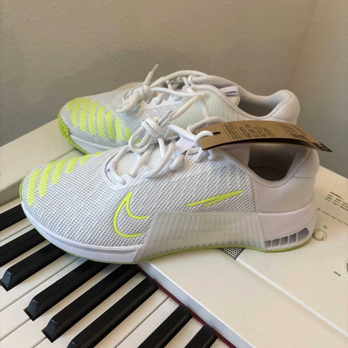 Nike Metcon 9 White Volt for Sale | Authenticity Guaranteed | eBay