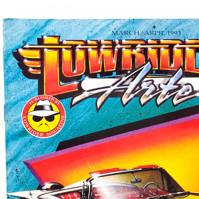 Lowrider Arte Magazine Vintage 1993 March/April Issue Aztlan