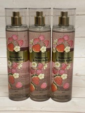 x3 Bath  Body Works Buttercups  Berry Bellini Fine Fragrance Mist 8oz