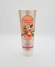 Bath  Body Works Pretty as Peach Ultimate Hydration Body Cream 8 oz New