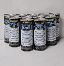 System 48-Plus Engine Therapy Protect Oil Additive Reduce Gas Lot of 11 Cans 