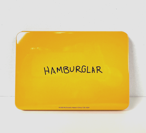 McDonald's Hamburglar Tin McDonaldland 2025 adulto Happy Meal coleccionable NUEVO - Imagen 4 de 6