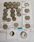 BUFFALO INDIAN HEAD JEFFERSON PRE-WAR, WAR NICKELS 5c MIXED DATES CIRCULATED