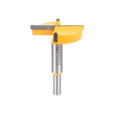 Forstner 2-1/2 In. Dia 10 Mm Shank Solid Hardened Steel Forstner Bit