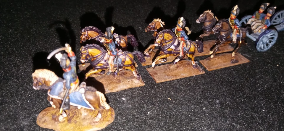 Airfix : Brit. Pferdezug von Airfix, sehr gut bemalt !!!!!!!! - Bild 4 von 4