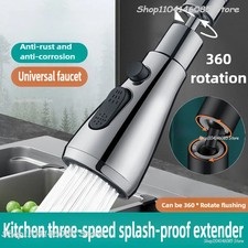 Faucet Extender Metal 1pc Alloythree Modeshead Water Saver Home Extended Shower