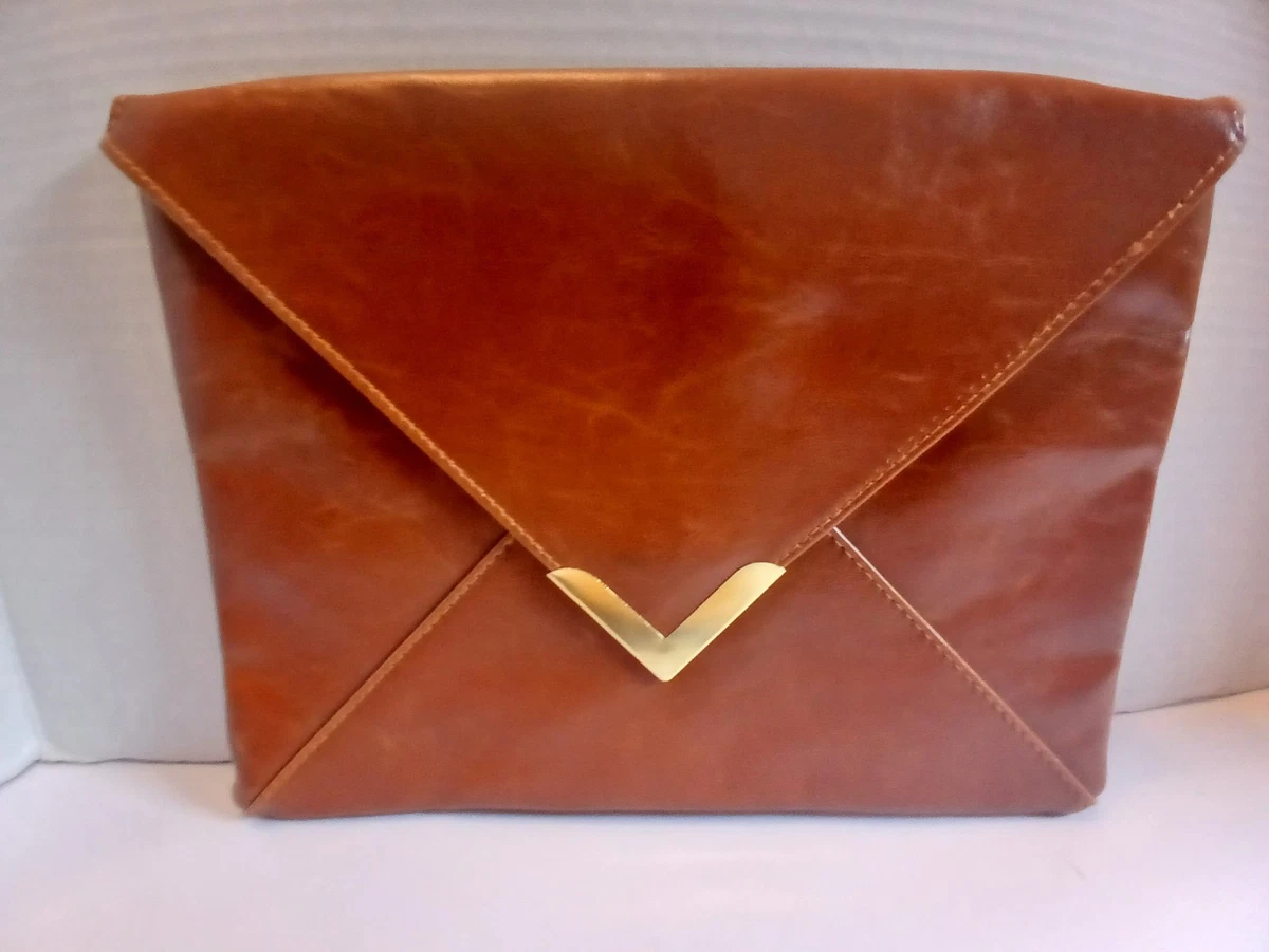 Sac Porté épaule Nordstrom En Cuir Marron - Fabriqué En Italie - Occasion Bon état