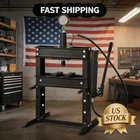 TrailBlaze 10 Ton Hydraulic H-Frame Floor Shop Press – Heavy Duty Adjustable
