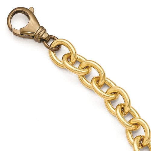 Bronze Diego Massimo Brown Gold Tone 