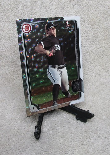 CARLOS RODON 2015 Bowman SILVER ICE 1st Prospect Rookie Card #BP150 NY YANKEES - Picture 2 of 3