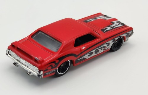 Hot Wheels 2008 '69 Mercury Cougar Eliminator Rosso Auto Diecast - Foto 3 di 11
