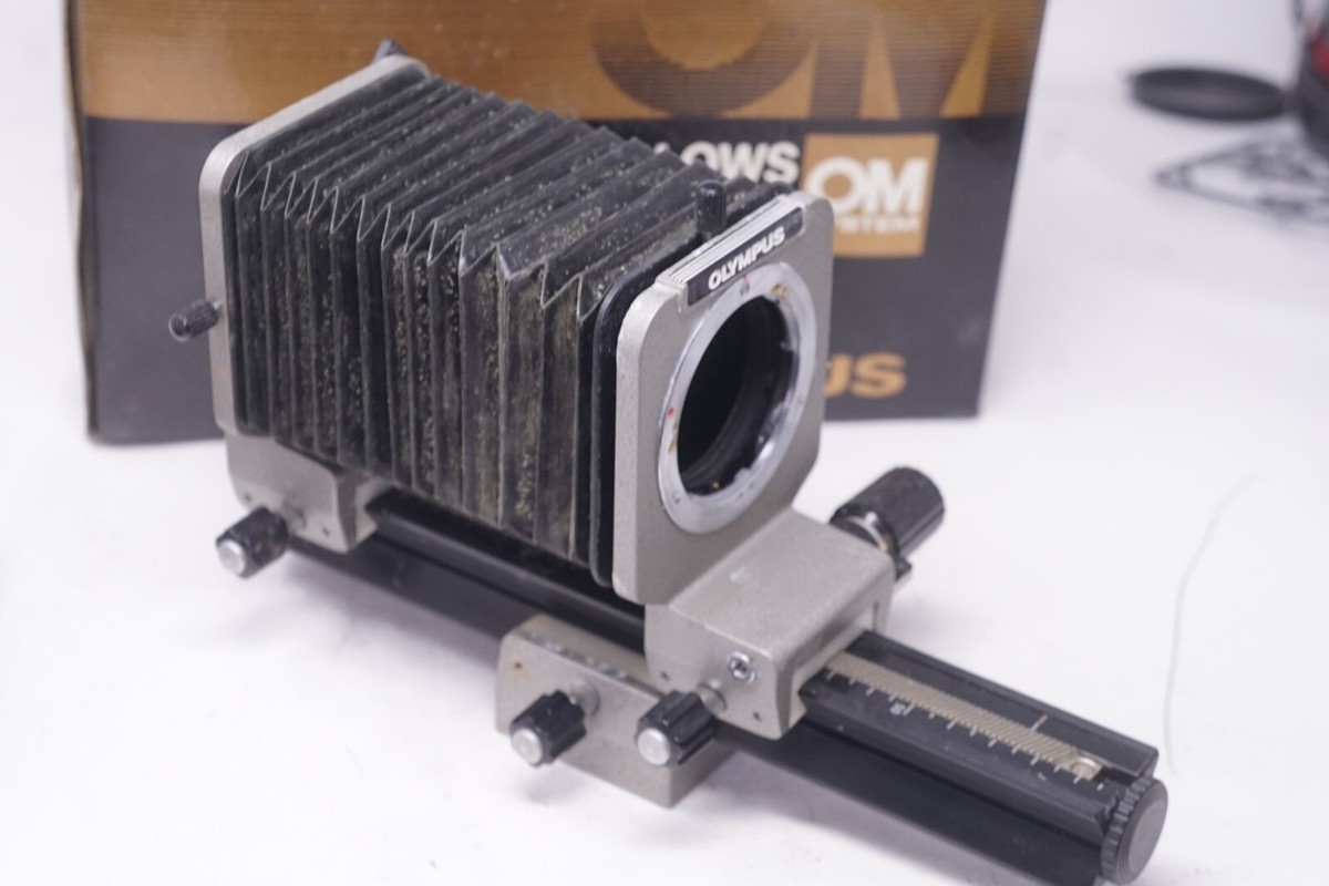 Olympus OM Auto Bellows – Boxed - Fits OM1 OM2 OM10 OM3 OM4 etc