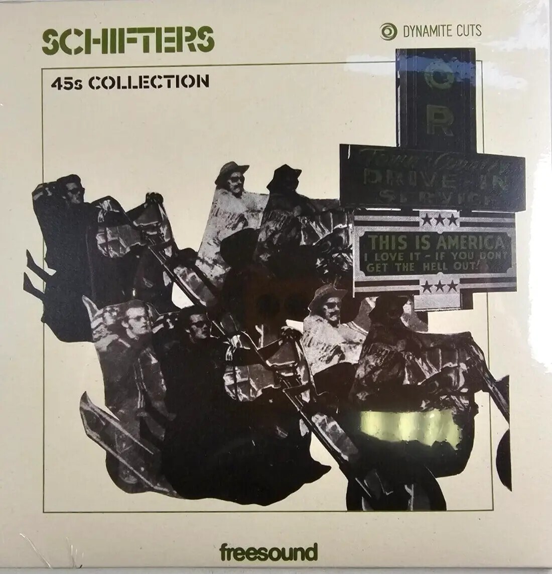 Jacky Giordano, Yan Tregger Schifters 45s Collection 2 x 7" vinyl record 2019