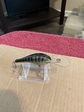Strike King Dance N Shad Vintage Jelutong Wood Crankbait Lure 3"