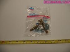 QTY 25 Sets; EZ-FLO 40026 Closet Bolt Set 5/16" X 2-1/4" Solid Brass