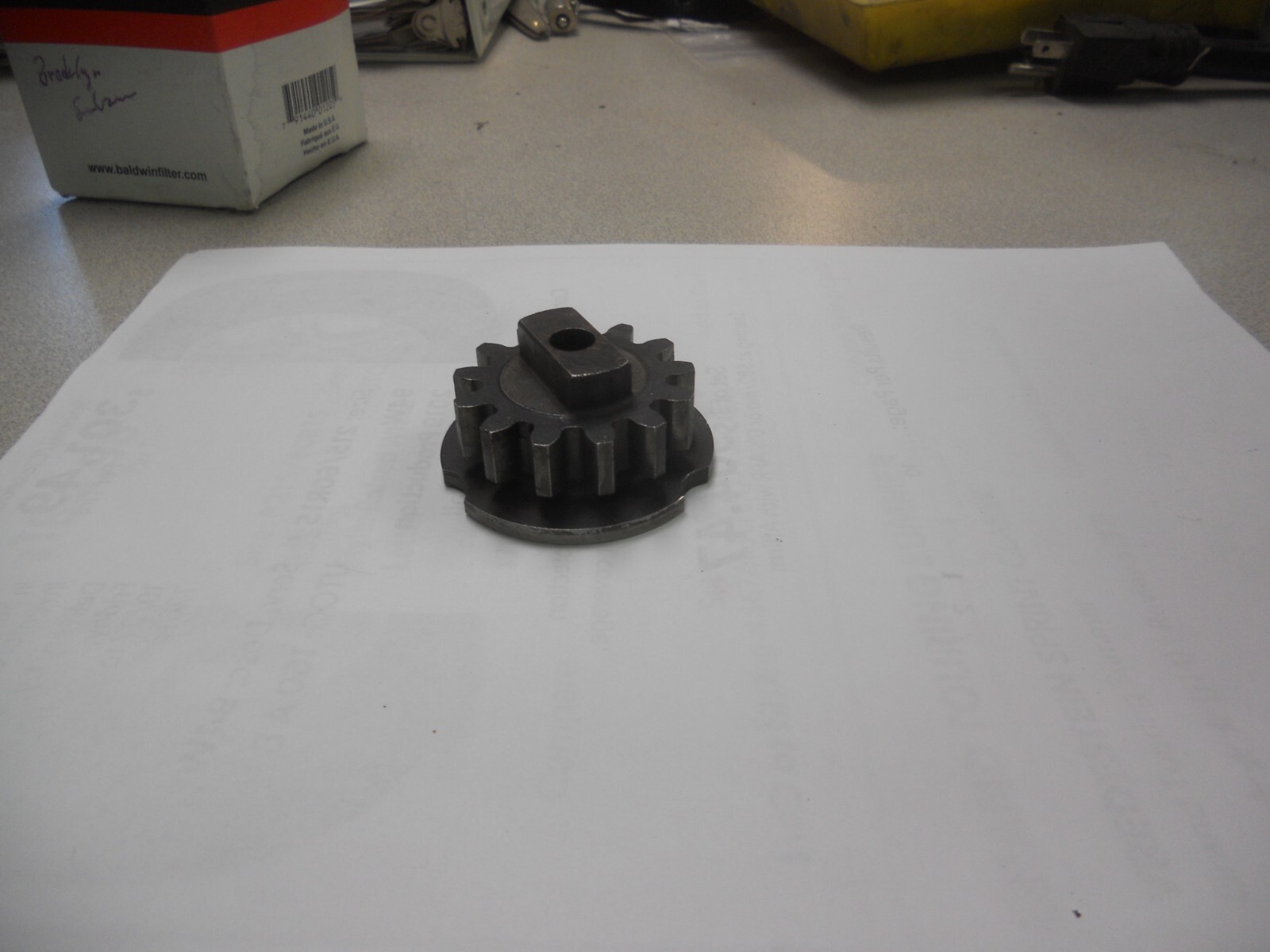 crankshaft gear, p/n 76786, used eBay