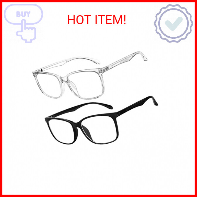 kunqun Blue Light Glasses Men/Women Computer Blue Light Blocking Glasses-image