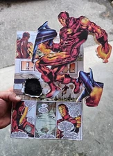 3D Wood Displays : Iron Man  9 in x 12 in