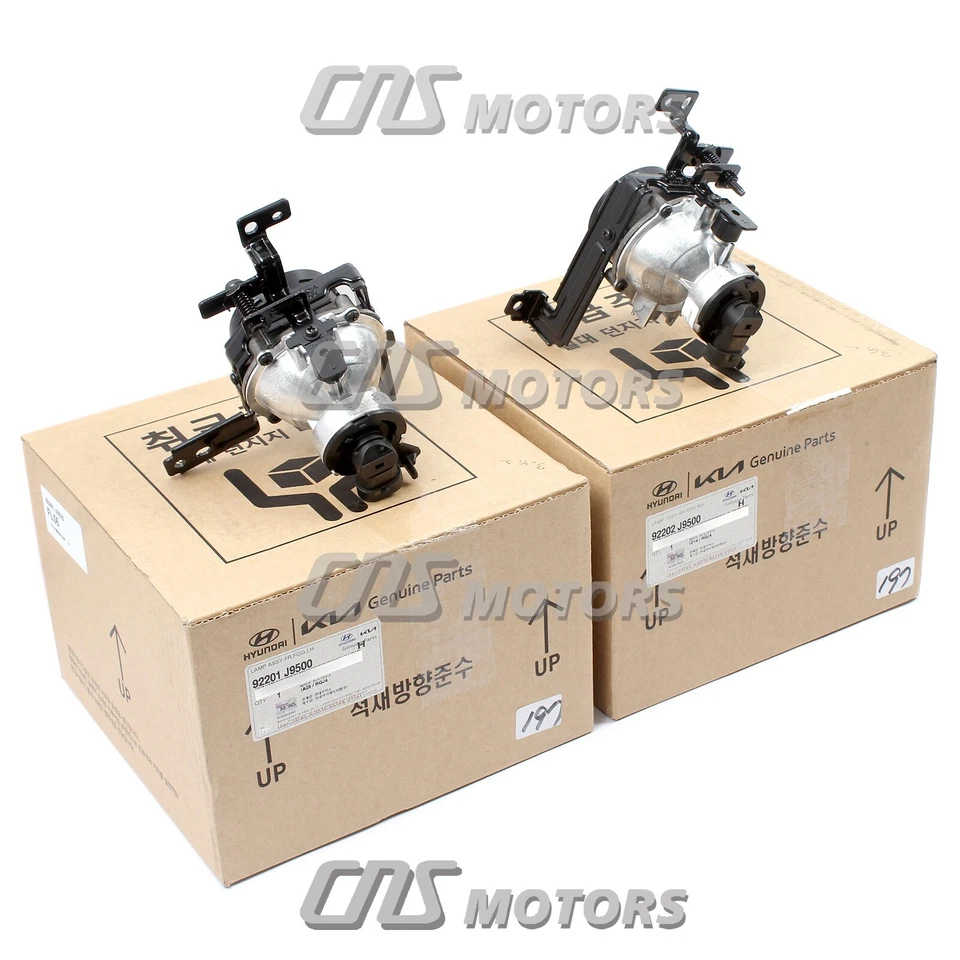 ⭐OEM⭐ Front Fog Lamps Lights LEFT & RIGHT for 2022-2023 Hyundai Kona 92202J9500 Foto 2 de 4