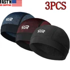 3PC Cooling Durag Headwear Skull Cap Doo Do Rag Bandana Headband Beanie Hat Wrap